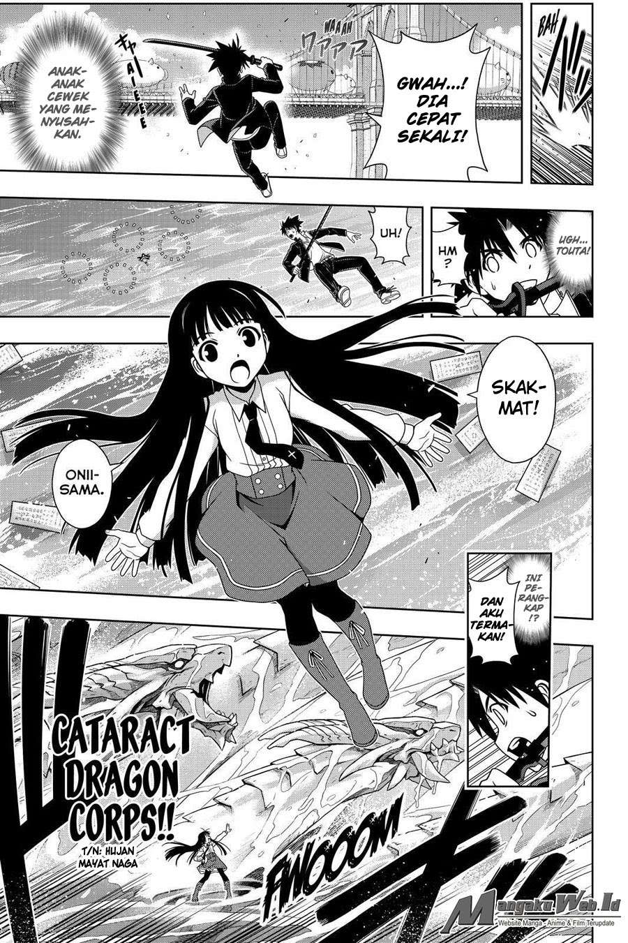 UQ Holder! Chapter 113 Gambar 8