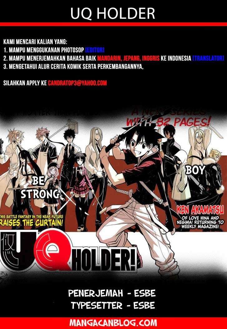 Baca  UQ Holder! Chapter 51 Gambar 2