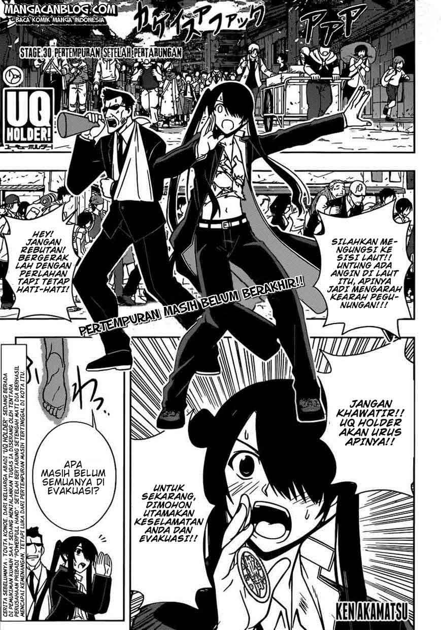 Baca Komik UQ Holder! Chapter 30 Gambar 1