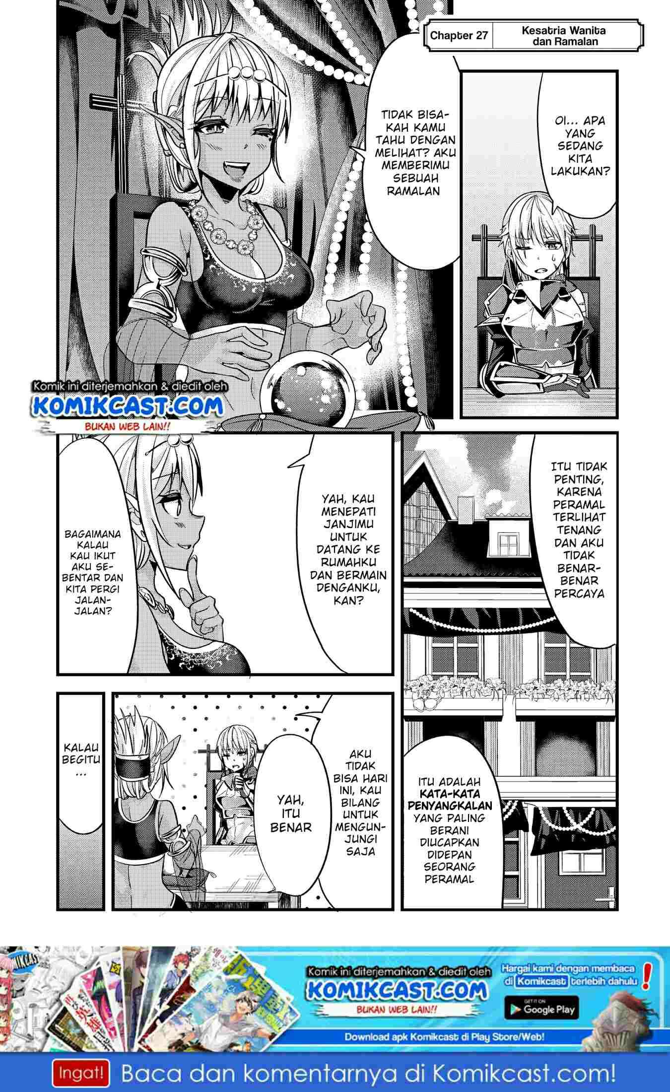 Baca  Ima Made Ichido mo Onna Atsukaisareta koto ga nai Onna Kishi wo Onna Atsukai suru Chapter 27 Gambar 2