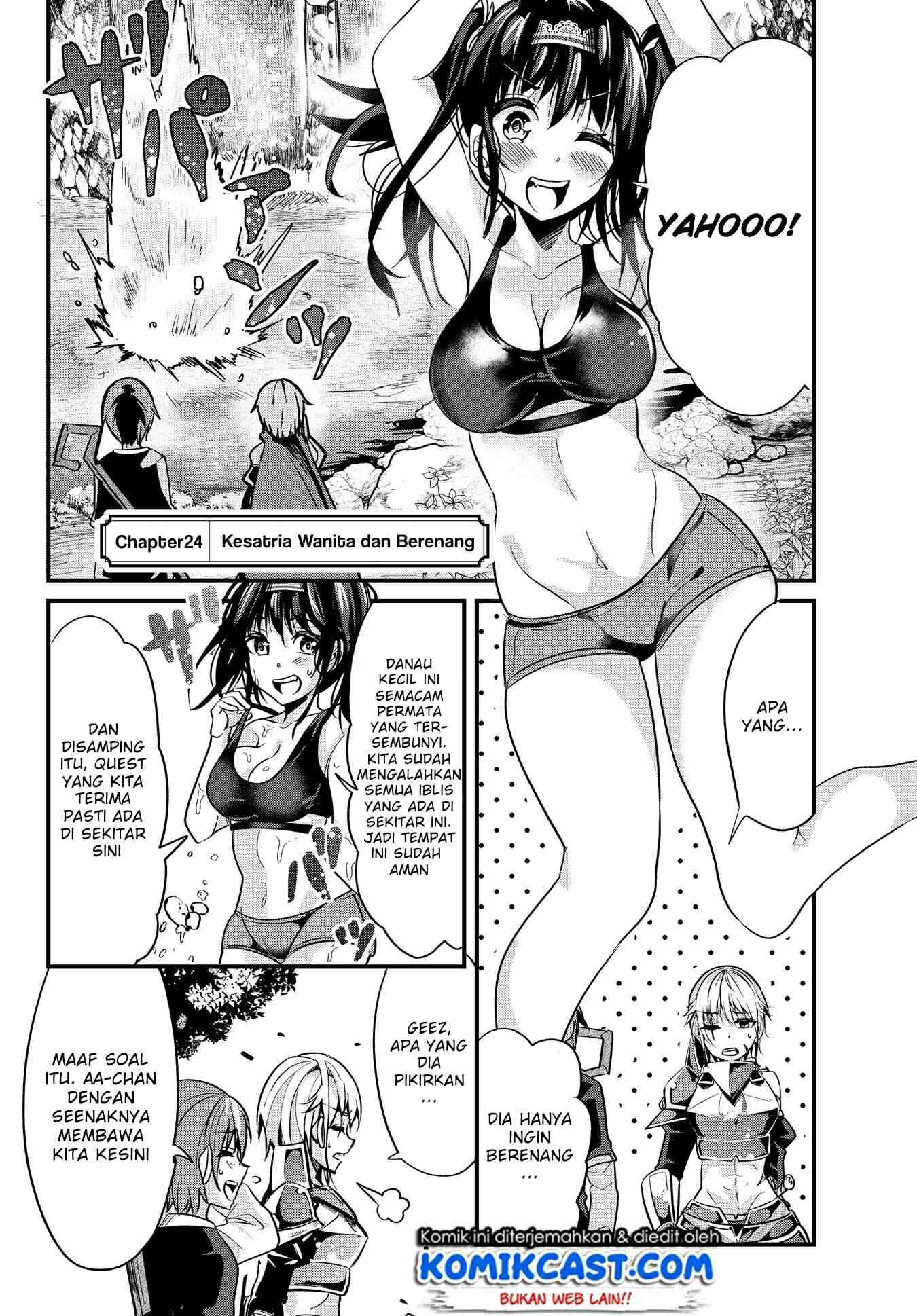 Ima Made Ichido mo Onna Atsukaisareta koto ga nai Onna Kishi wo Onna Atsukai suru Chapter 24 Gambar 3