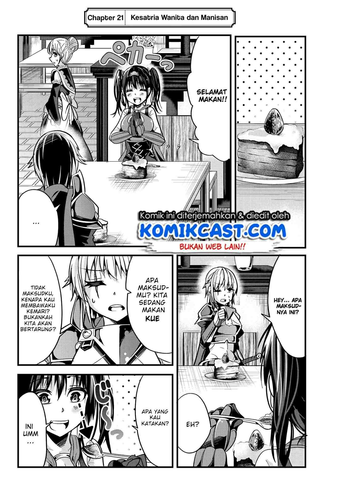 Ima Made Ichido mo Onna Atsukaisareta koto ga nai Onna Kishi wo Onna Atsukai suru Chapter 21 Gambar 3