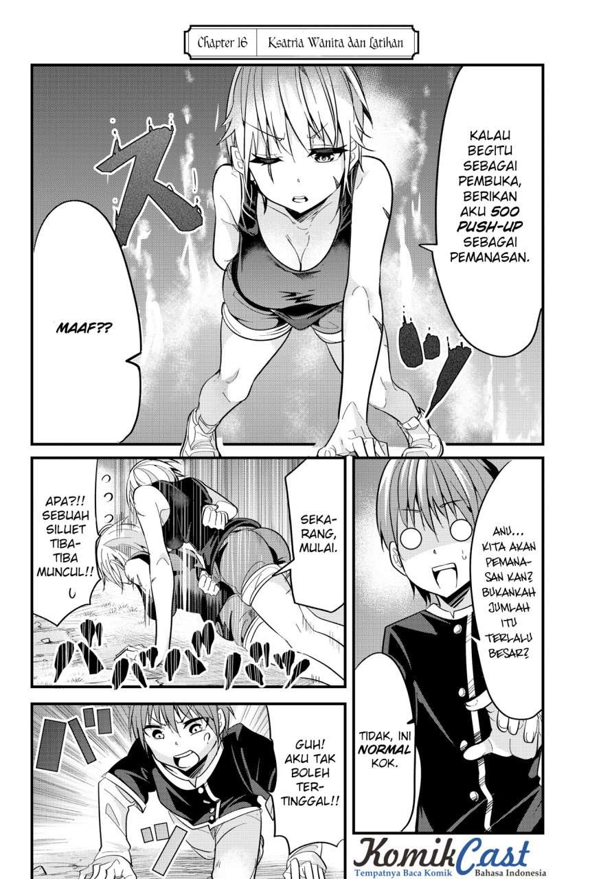 Ima Made Ichido mo Onna Atsukaisareta koto ga nai Onna Kishi wo Onna Atsukai suru Chapter 16 Gambar 3