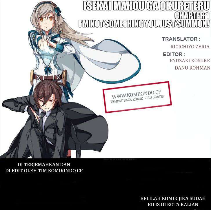 Baca Komik Isekai Mahou wa Okureteru! Chapter 1 Gambar 1