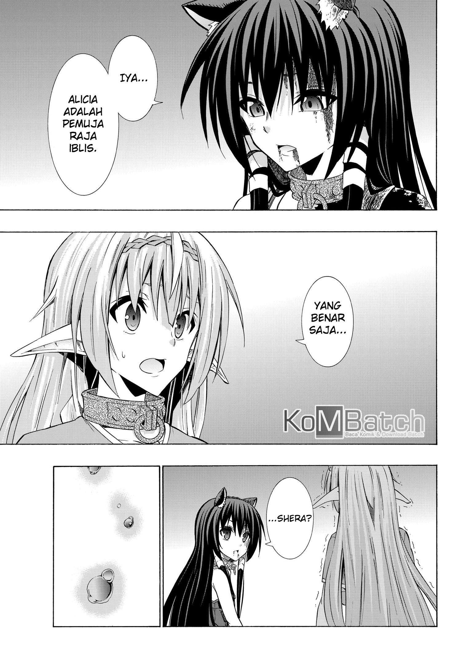 Isekai Maou to Shoukan Shoujo no Dorei Majutsu Chapter 35 Gambar 37