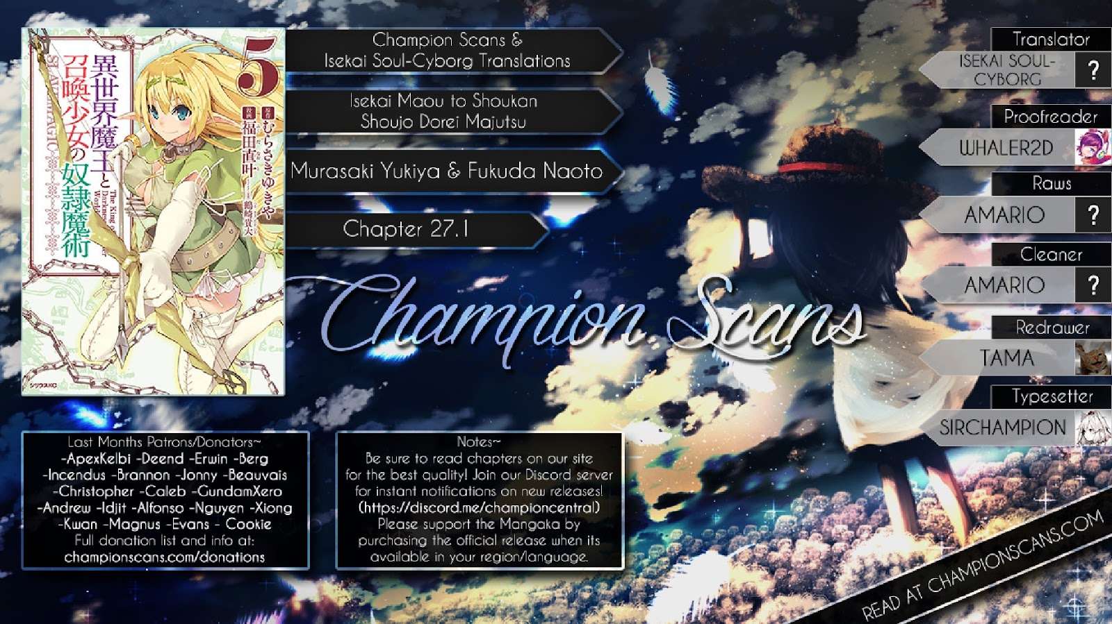 Baca Isekai Maou to Shoukan Shoujo no Dorei Majutsu Chapter 27.2 Gambar 2