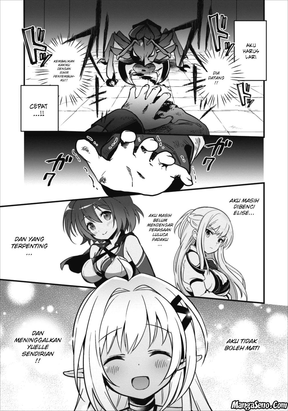 Isekai no Meikyuu Toshi de Chiyu Mahoutsukai Yattemasu Chapter 5 Gambar 11