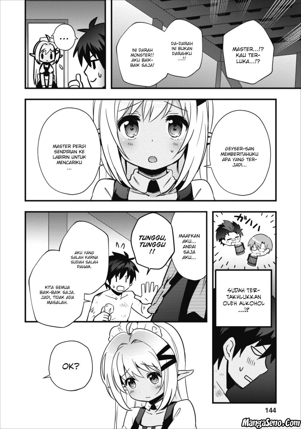 Isekai no Meikyuu Toshi de Chiyu Mahoutsukai Yattemasu Chapter 5 Gambar 18