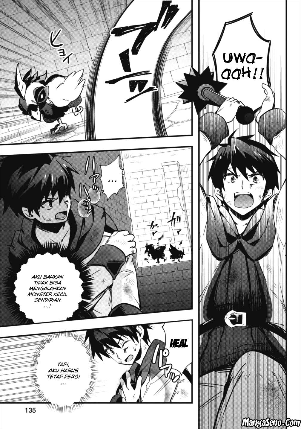 Isekai no Meikyuu Toshi de Chiyu Mahoutsukai Yattemasu Chapter 5 Gambar 9