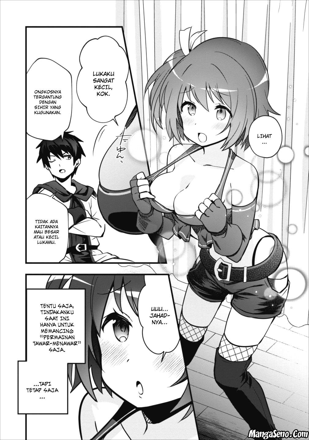 Isekai no Meikyuu Toshi de Chiyu Mahoutsukai Yattemasu Chapter 4 Gambar 14