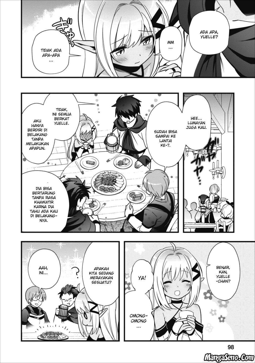 Isekai no Meikyuu Toshi de Chiyu Mahoutsukai Yattemasu Chapter 4 Gambar 4