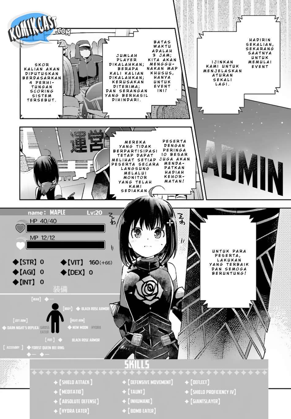 Itai no wa Iya nanode Bougyo-Ryoku ni Kyokufuri Shitai to Omoimasu Chapter 3 Gambar 4