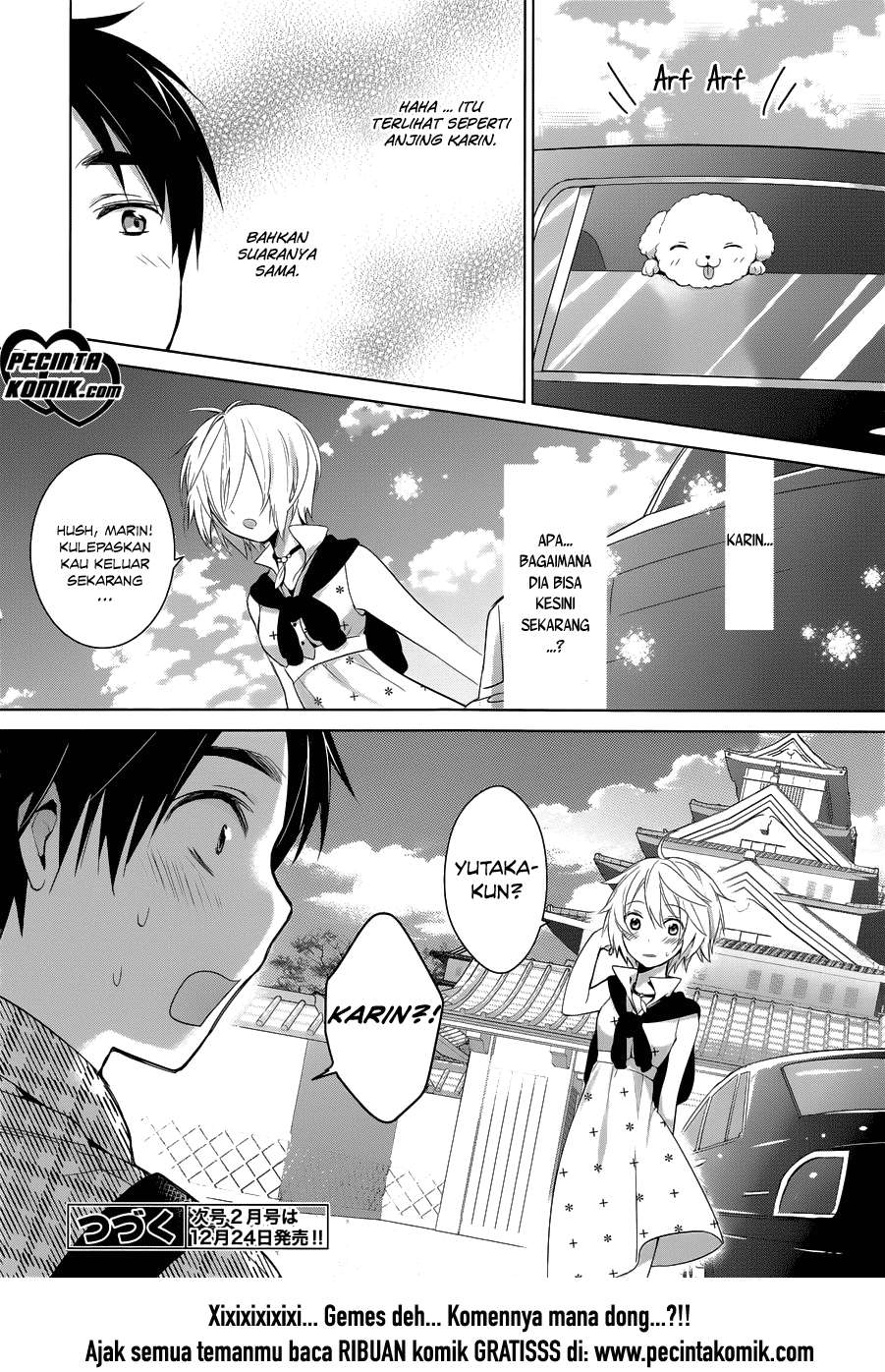 Itoshi no Karin Chapter 8 Gambar 24