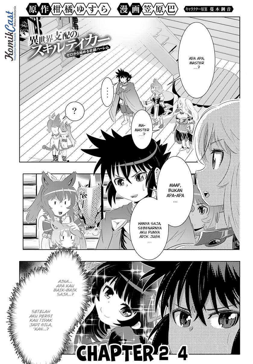 Isekai Shihai no Skill Taker: Zero kara Hajimeru Dorei Harem Chapter 24 Gambar 3