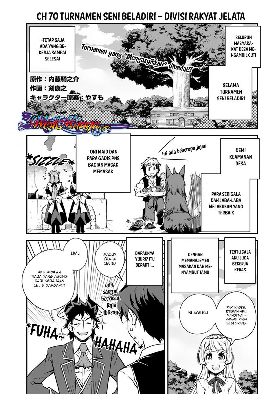 Baca Komik Isekai Nonbiri Nouka Chapter 70 Gambar 1