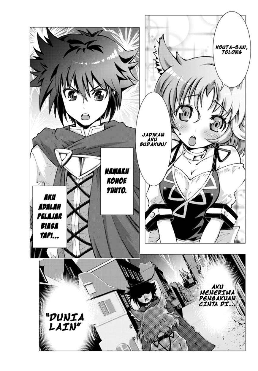 Baca Komik Isekai Shihai no Skill Taker: Zero kara Hajimeru Dorei Harem Chapter 1 Gambar 1