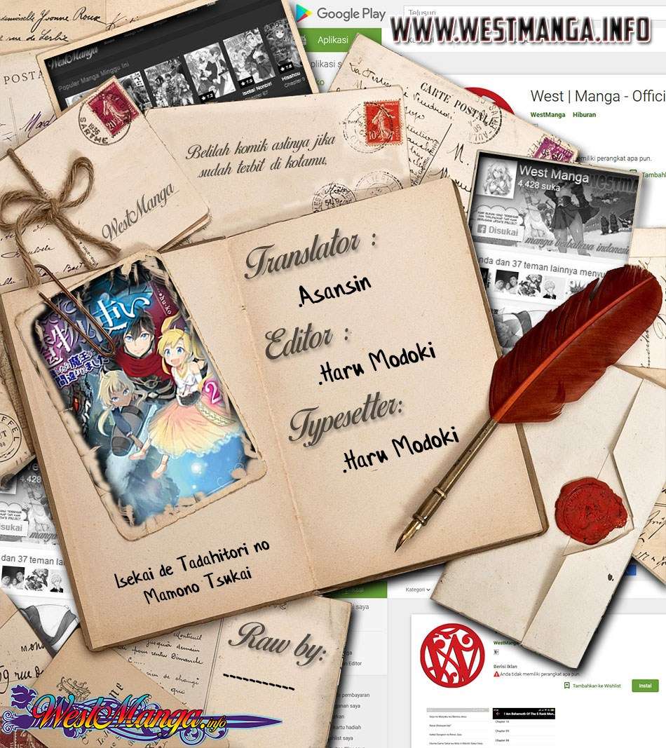 Isekai de tadahitori no mamono tsukai ~ tenshoku shitara maou ni machigawa remashita Chapter 3 Gambar 3