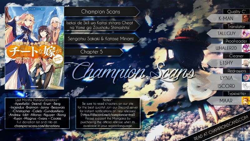 Baca  Isekai de Skill wo Kaitai shitara Cheat na Yome ga Zoushoku Shimashita: Gainen Kousa no Structure Chapter 5 Gambar 2