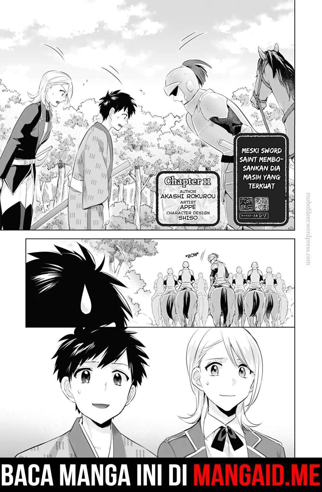 Baca Jimi na Kensei wa Sore Demo Saikyou desu Chapter 11 Gambar 2