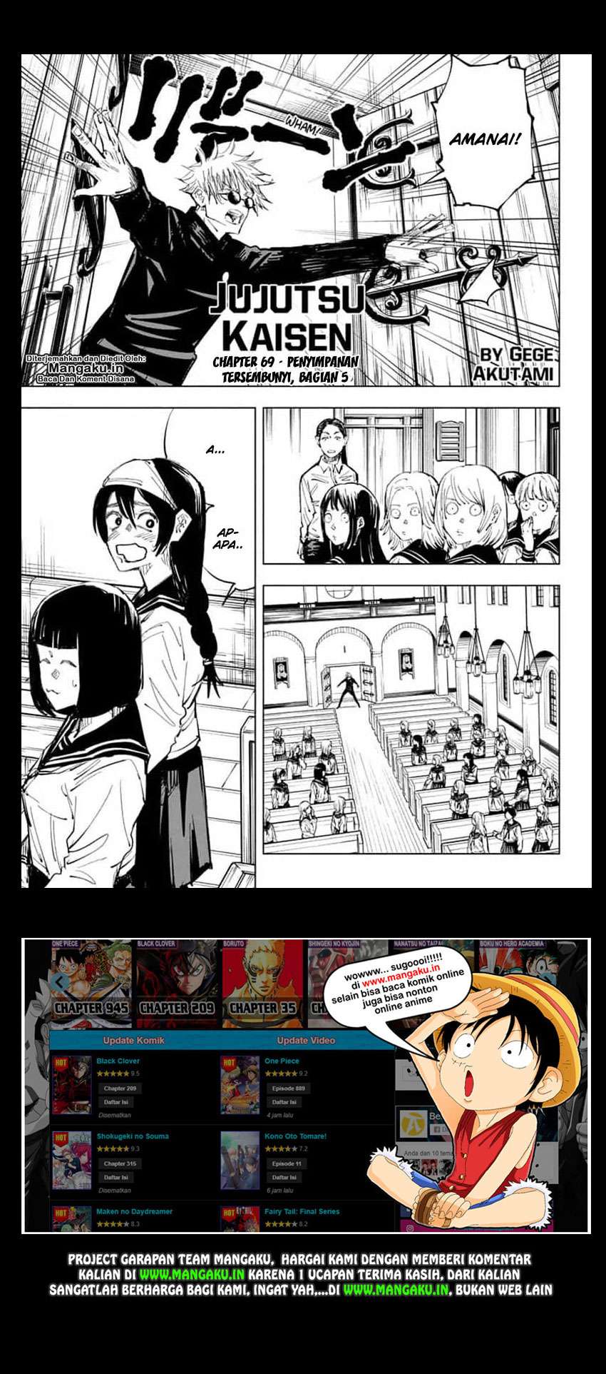 Baca Manga Jujutsu Kaisen Chapter 69 Gambar 2