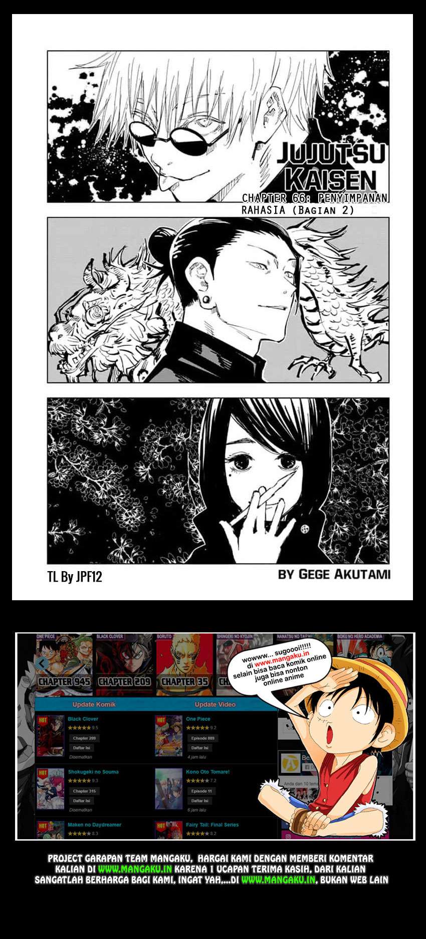 Baca Jujutsu Kaisen Chapter 66 Gambar 2