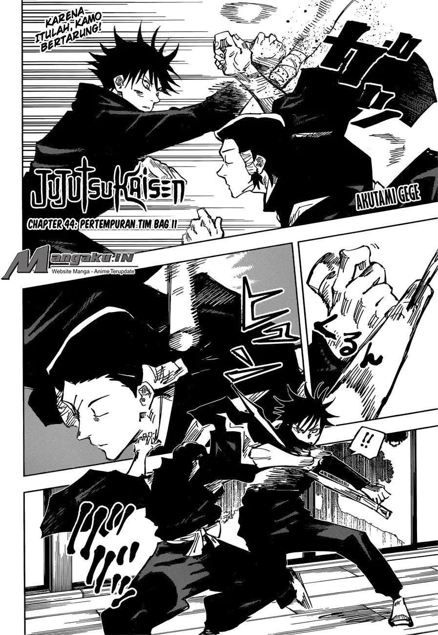 Jujutsu Kaisen Chapter 44 Gambar 3