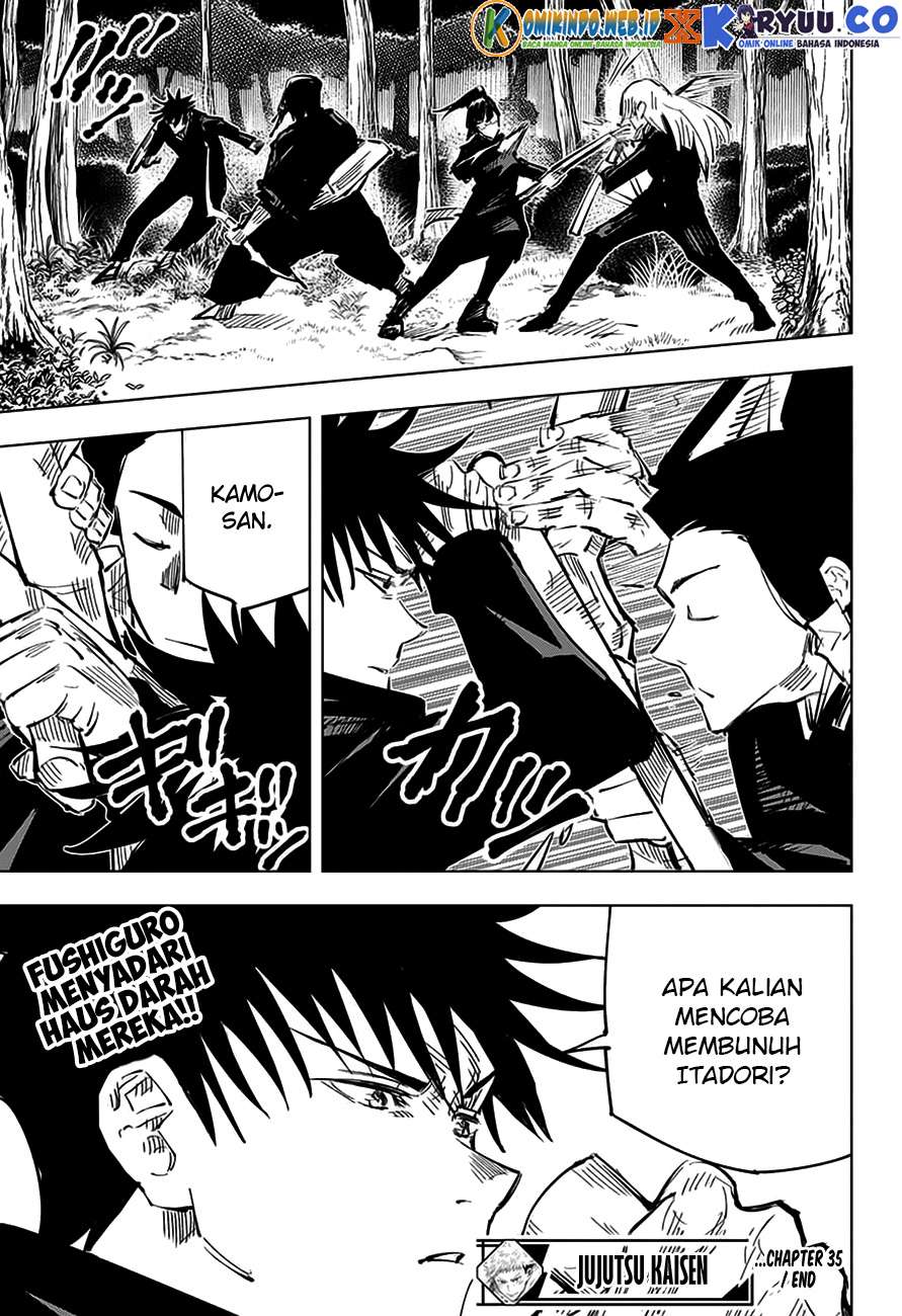 Jujutsu Kaisen Chapter 35 Gambar 22