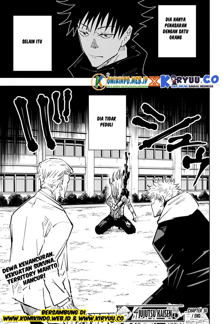 Jujutsu Kaisen Chapter 30 Gambar 21