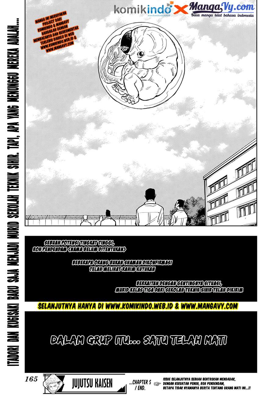 Jujutsu Kaisen Chapter 5 Gambar 21