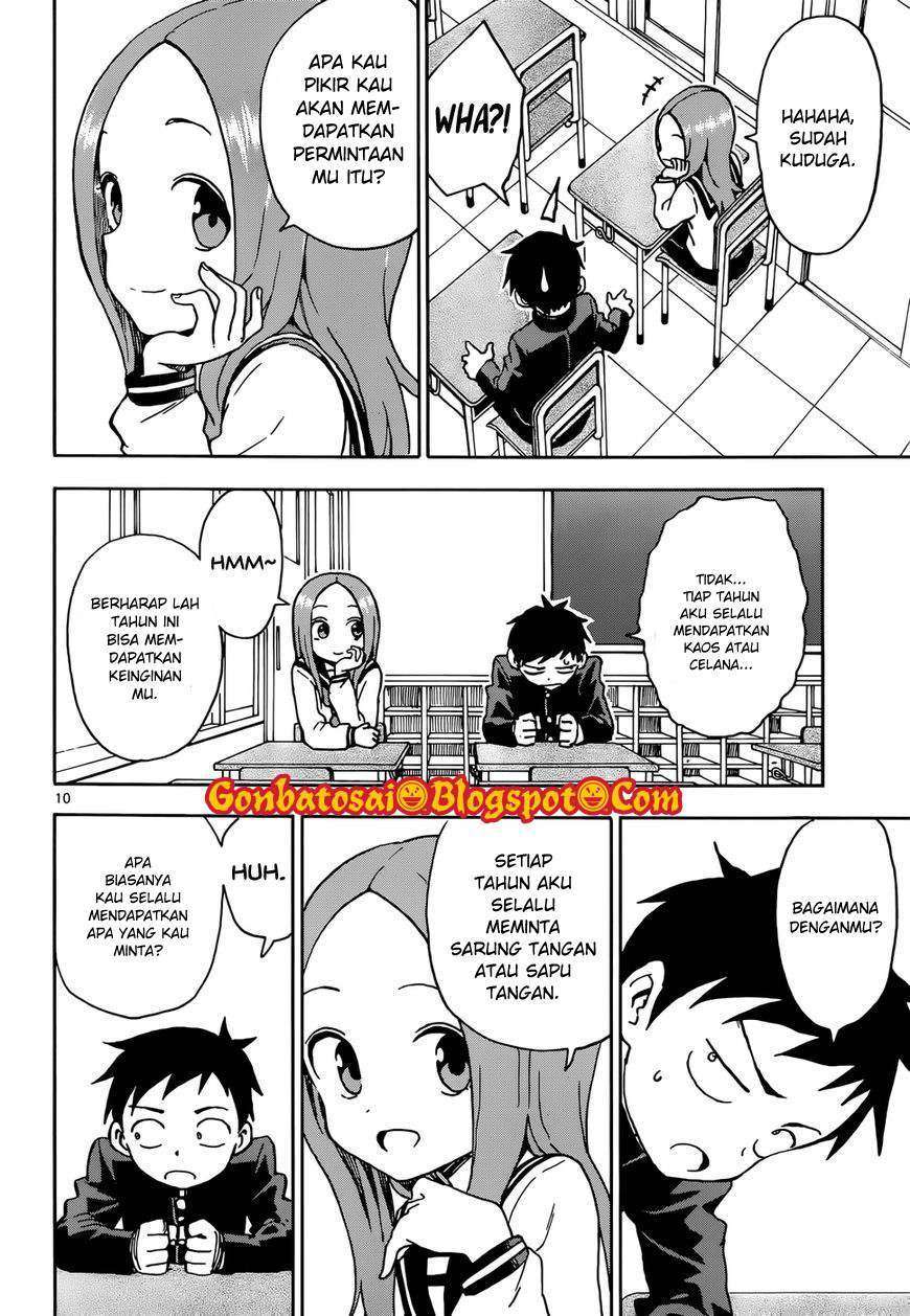 Karakai Jouzu no Takagi-san Chapter 69 Gambar 13