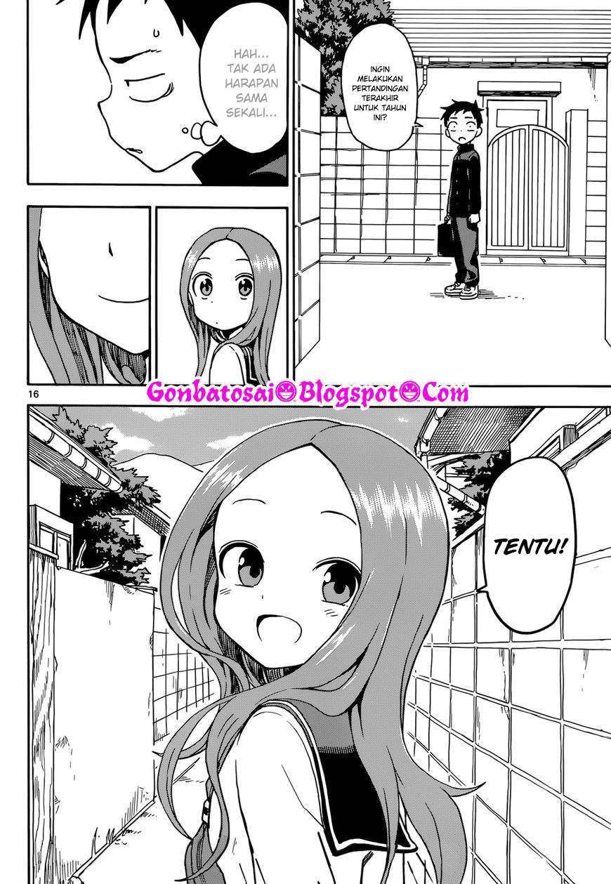 Karakai Jouzu no Takagi-san Chapter 69 Gambar 19