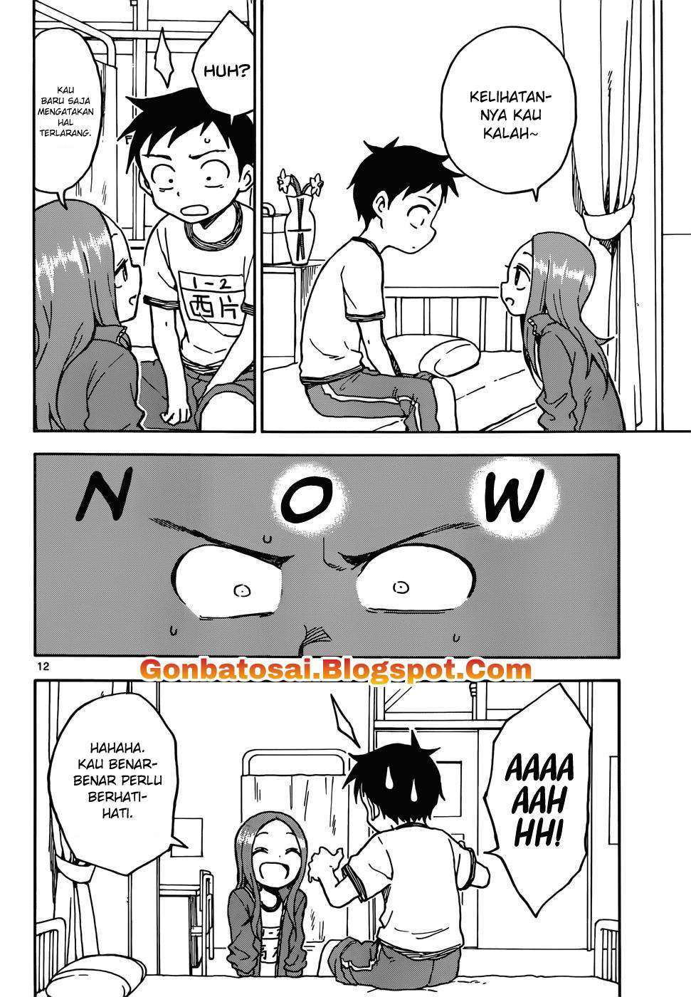 Karakai Jouzu no Takagi-san Chapter 68 Gambar 14