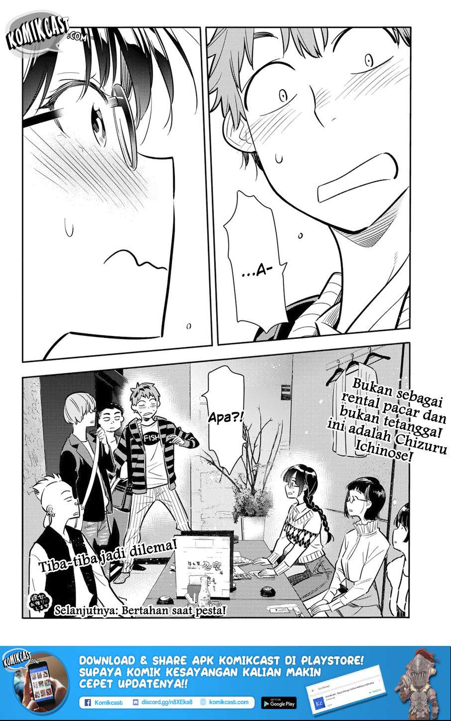 Kanojo Okarishimasu Chapter 70 Gambar 22