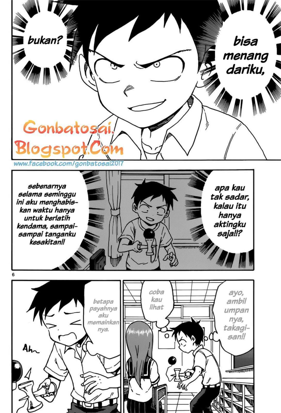 Karakai Jouzu no Takagi-san Chapter 65 Gambar 5