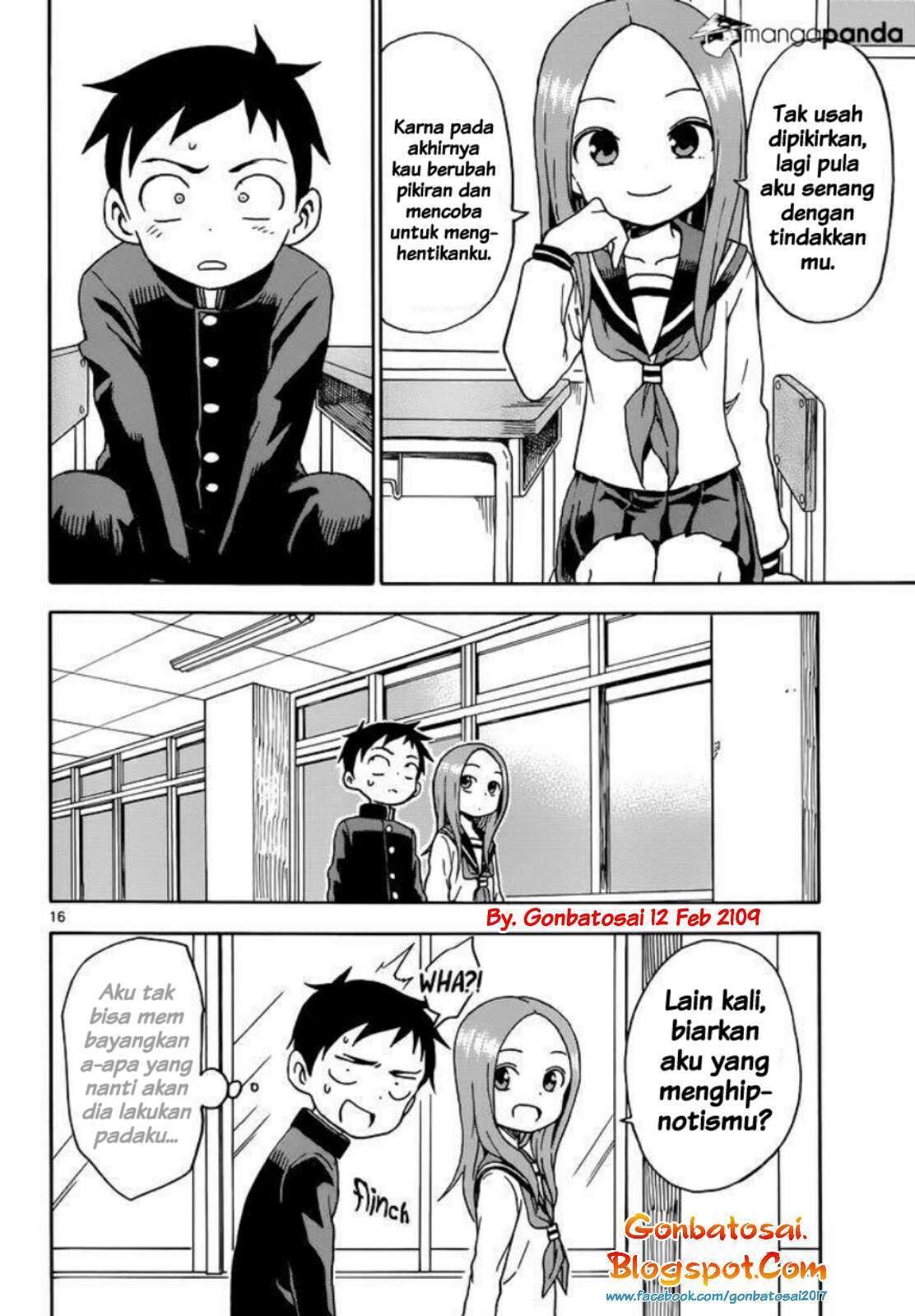 Karakai Jouzu no Takagi-san Chapter 63 Gambar 20