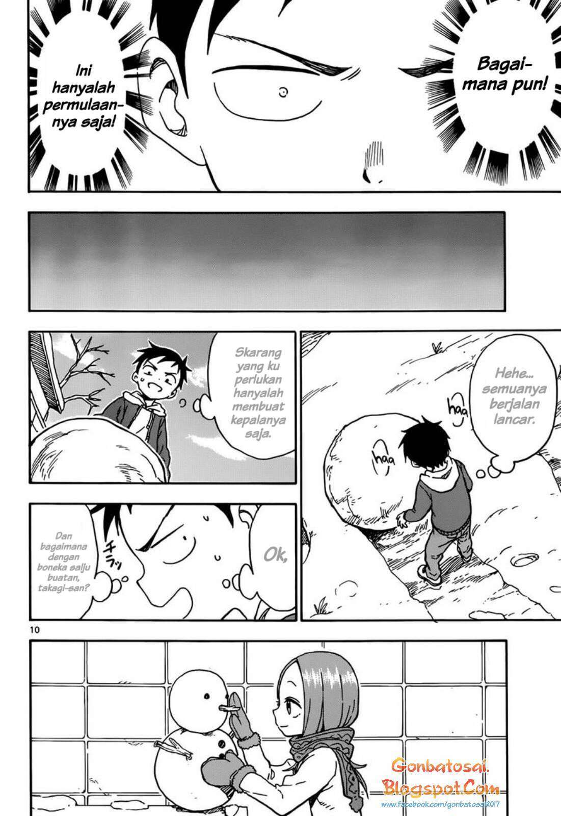Karakai Jouzu no Takagi-san Chapter 62 Gambar 13