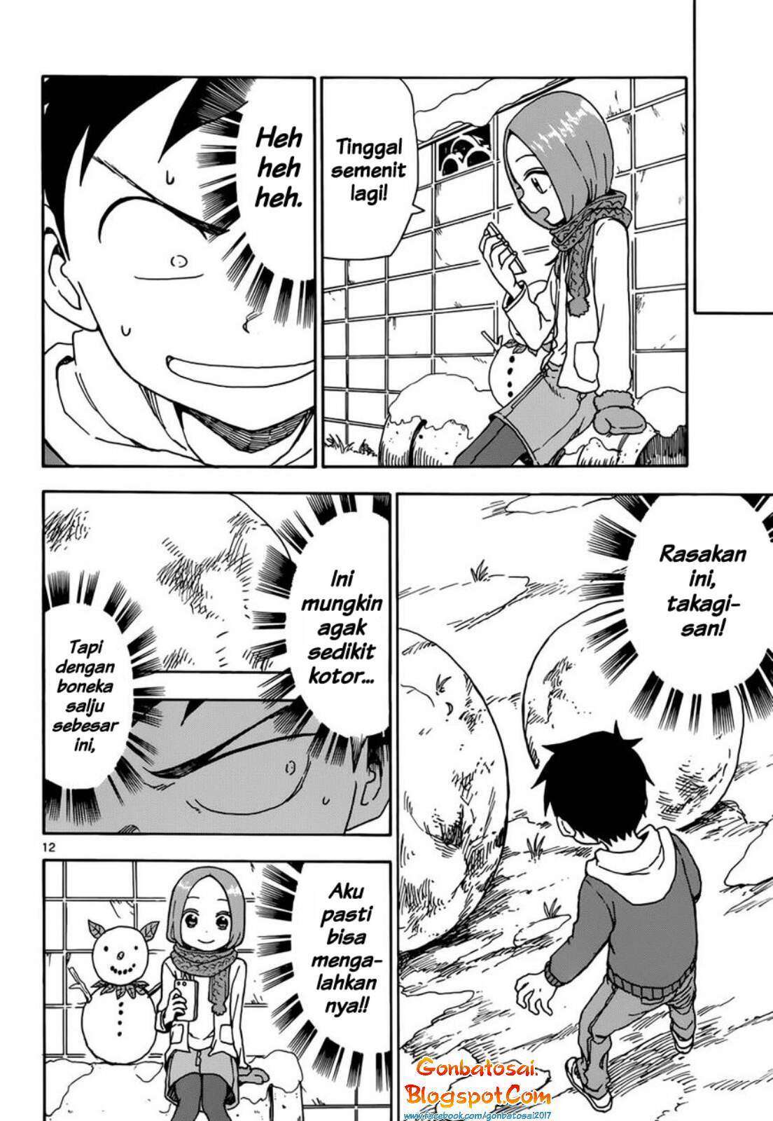 Karakai Jouzu no Takagi-san Chapter 62 Gambar 15