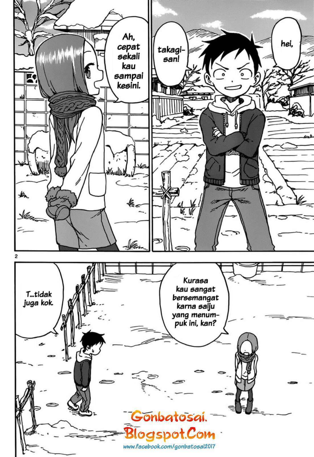 Karakai Jouzu no Takagi-san Chapter 62 Gambar 4