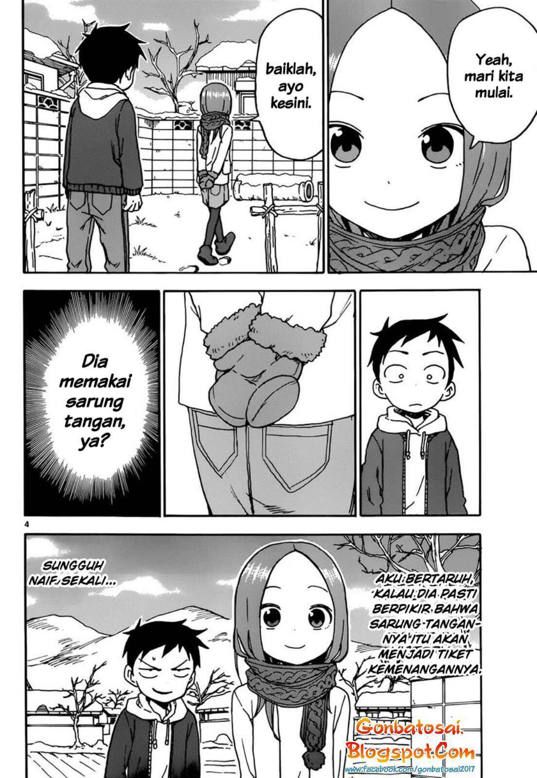 Karakai Jouzu no Takagi-san Chapter 62 Gambar 6