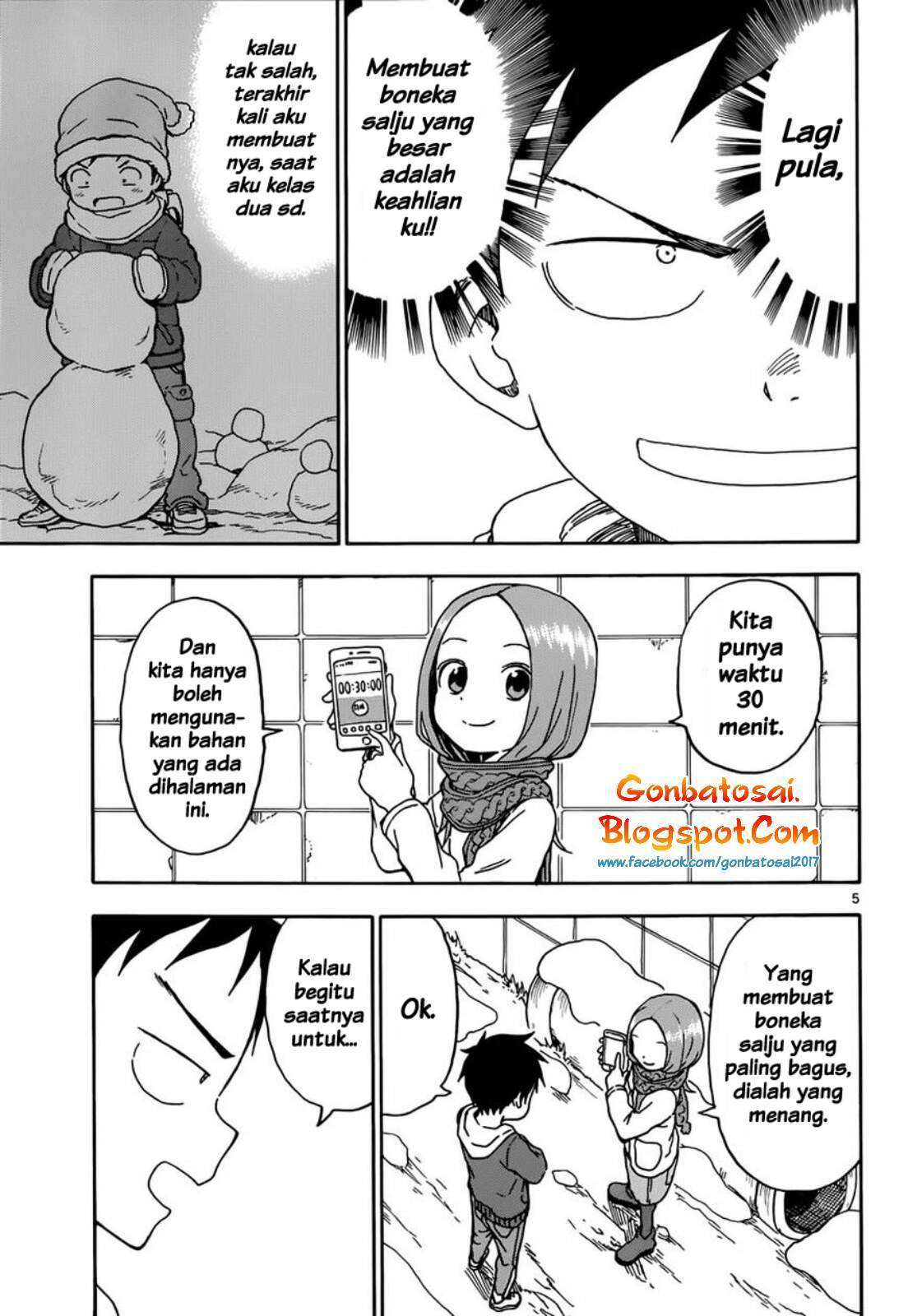 Karakai Jouzu no Takagi-san Chapter 62 Gambar 7