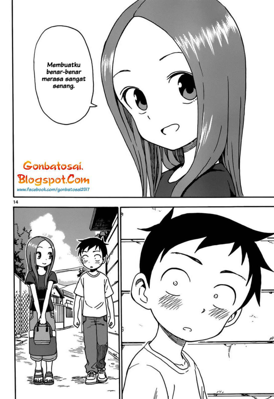 Karakai Jouzu no Takagi-san Chapter 60 Gambar 15