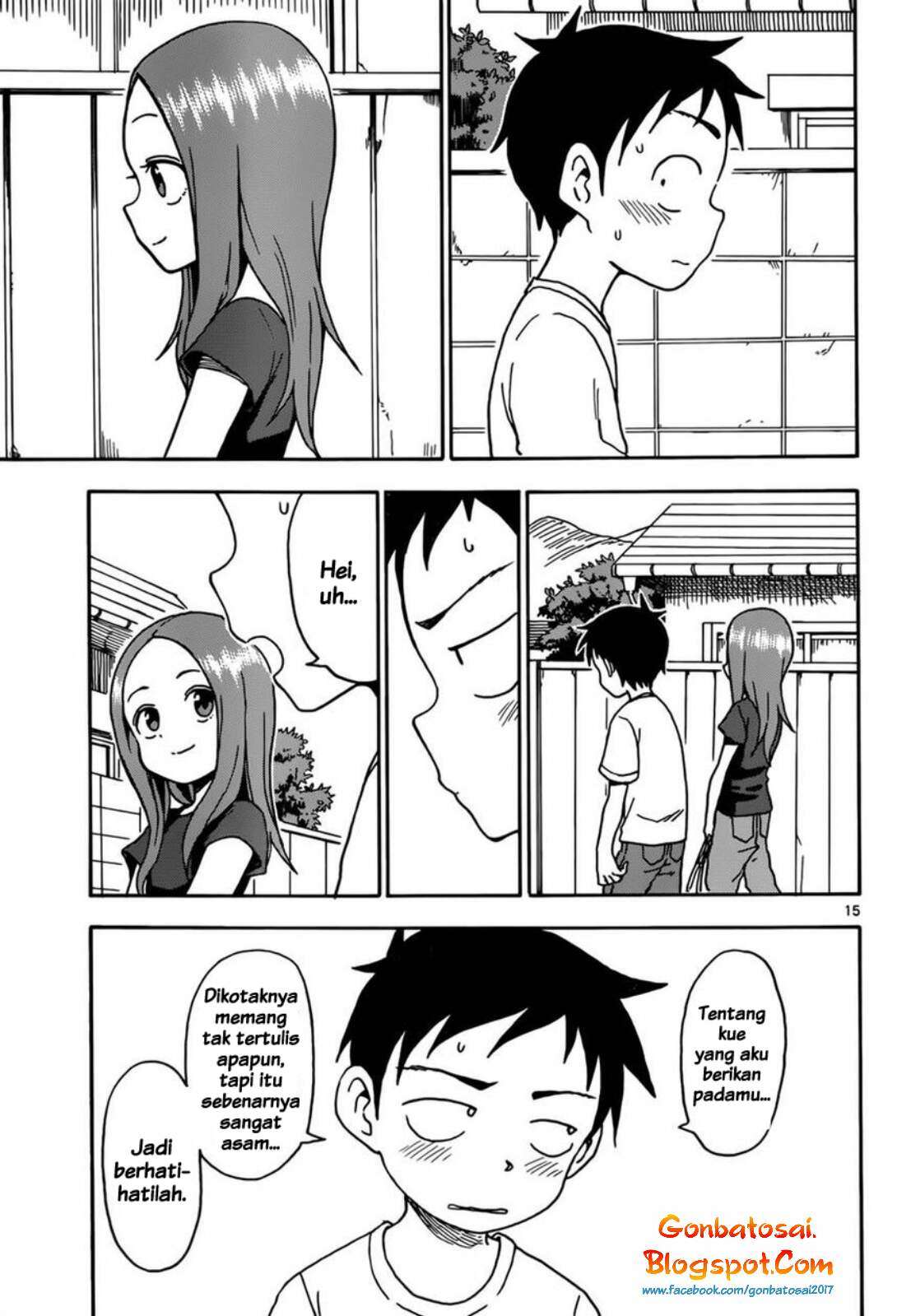 Karakai Jouzu no Takagi-san Chapter 60 Gambar 17