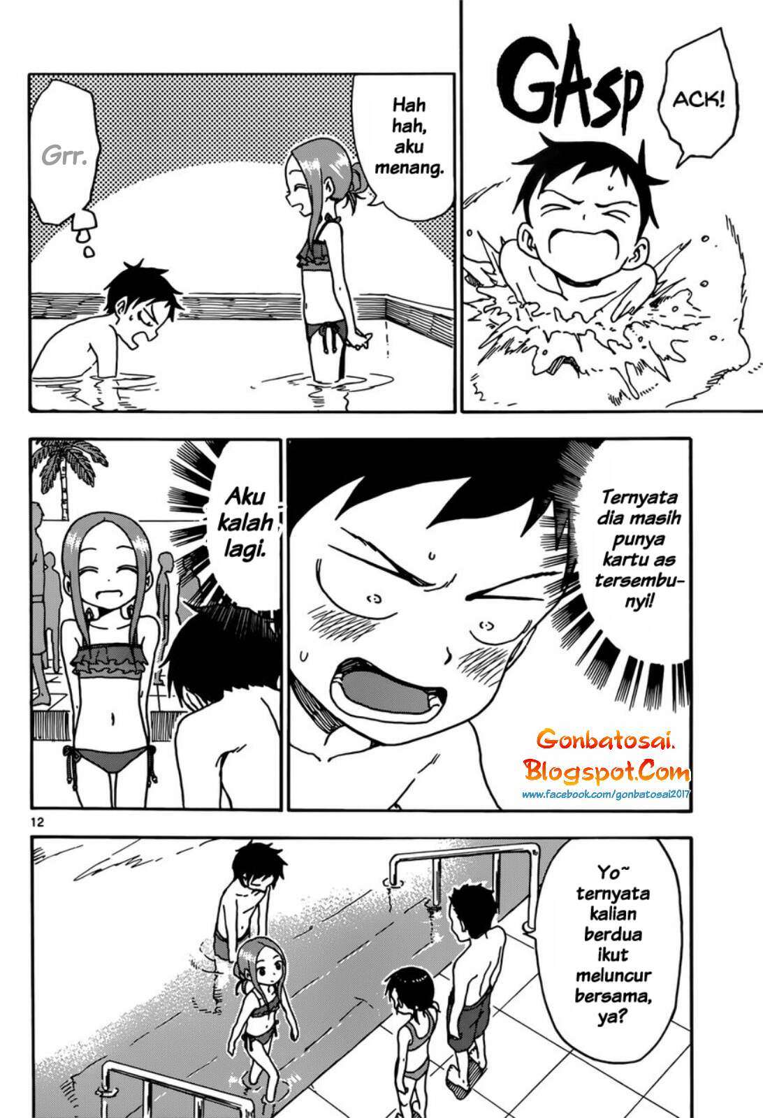 Karakai Jouzu no Takagi-san Chapter 59 Gambar 14