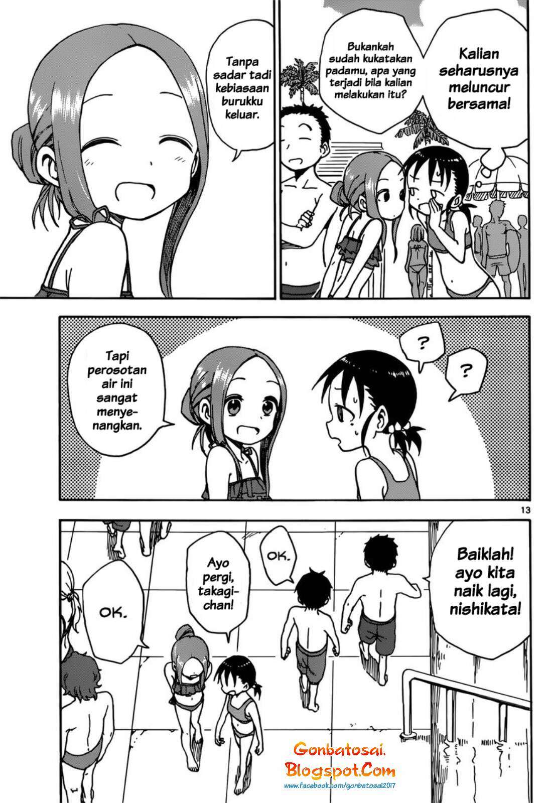 Karakai Jouzu no Takagi-san Chapter 59 Gambar 15