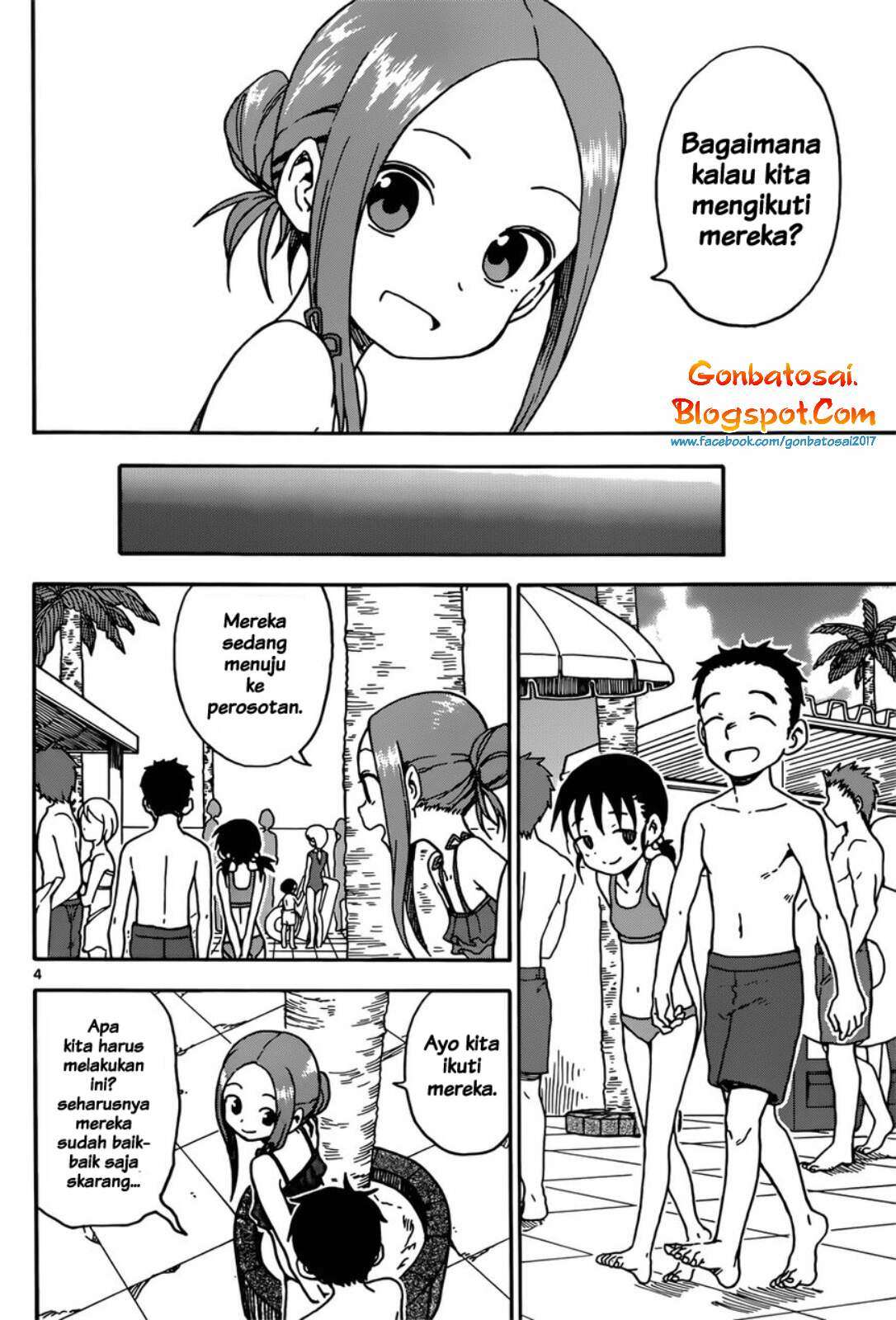Karakai Jouzu no Takagi-san Chapter 59 Gambar 5