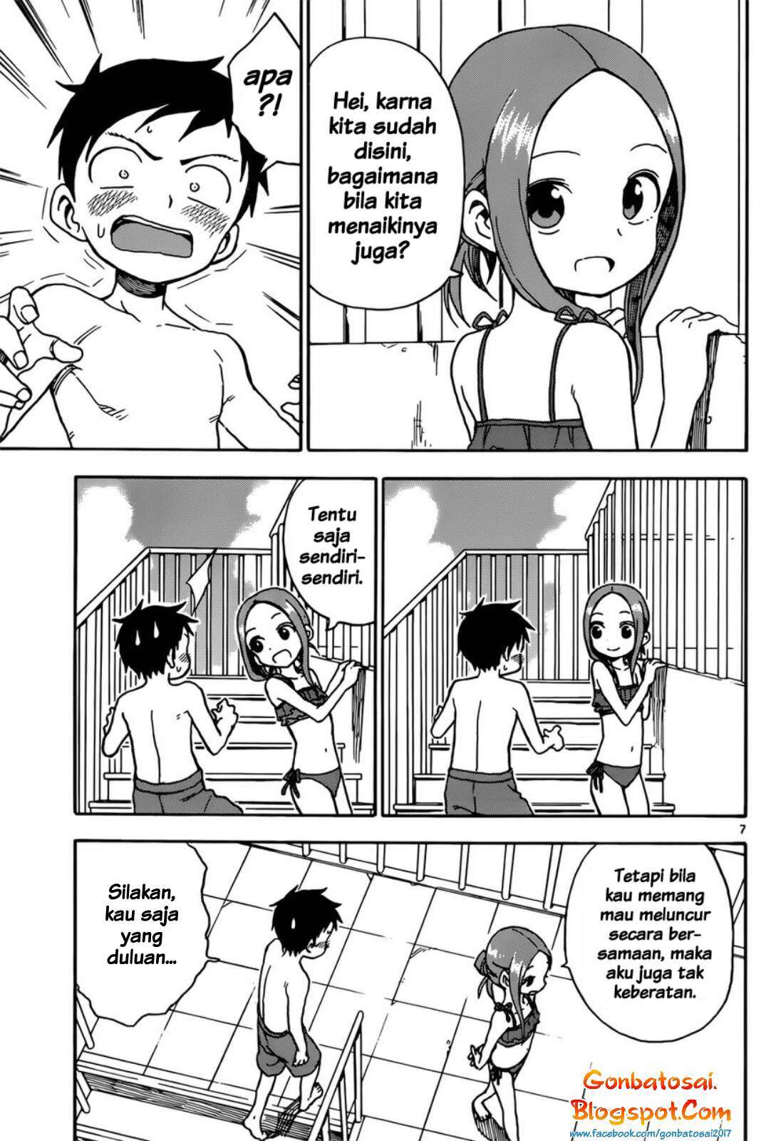 Karakai Jouzu no Takagi-san Chapter 59 Gambar 8