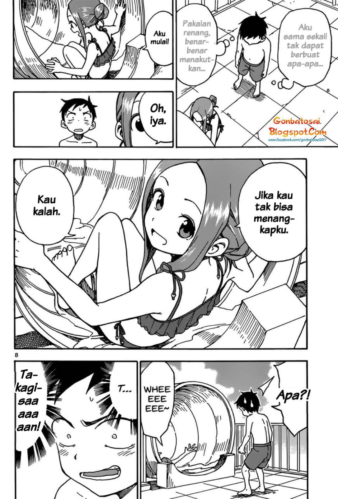 Karakai Jouzu no Takagi-san Chapter 59 Gambar 9