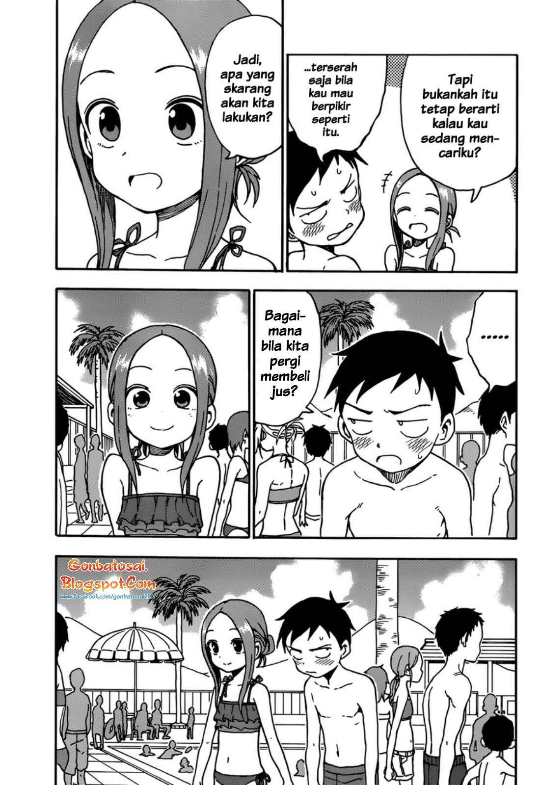 Karakai Jouzu no Takagi-san Chapter 58 Gambar 17