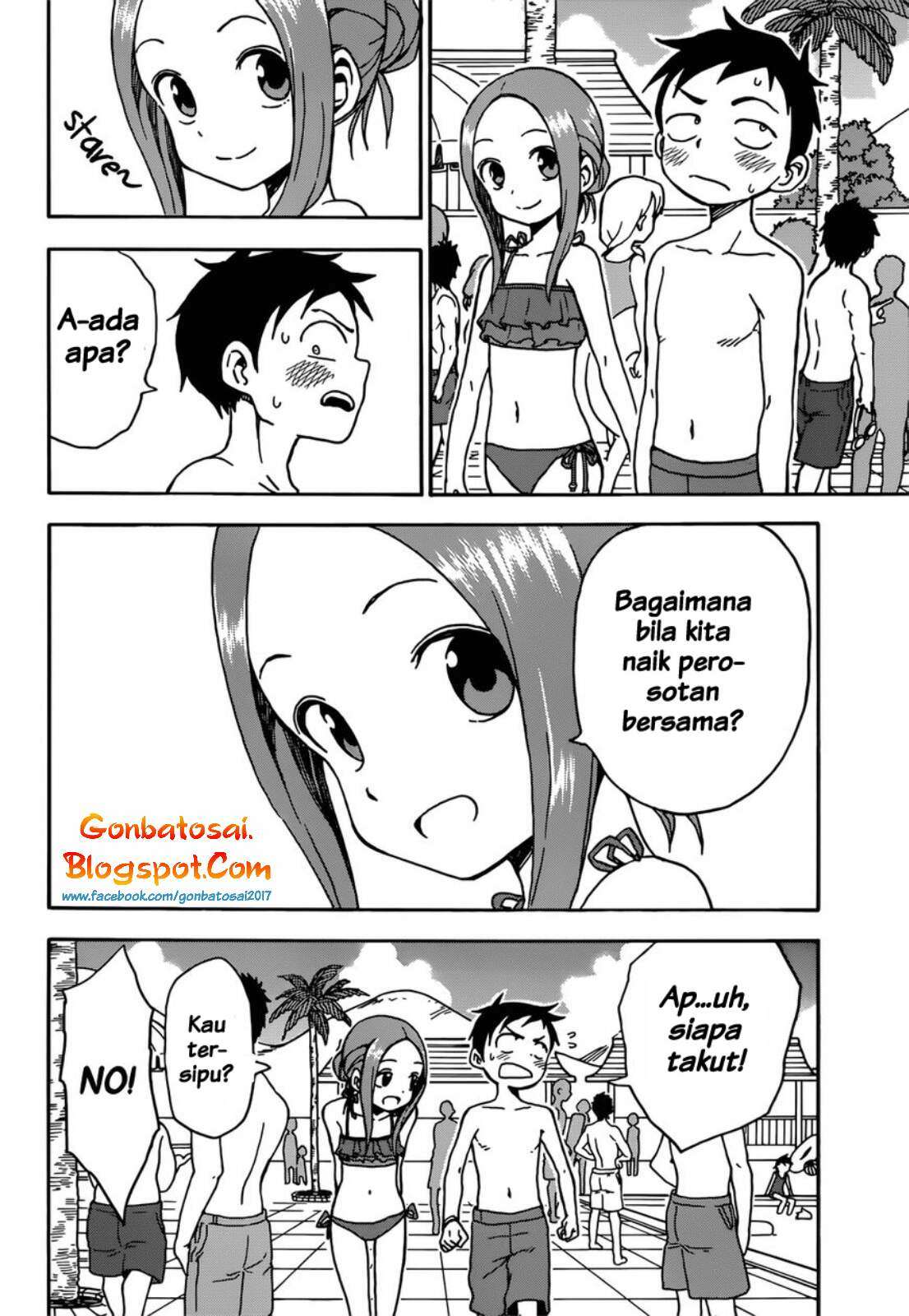 Karakai Jouzu no Takagi-san Chapter 58 Gambar 18