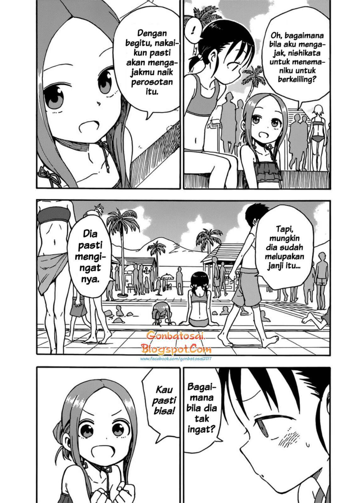 Karakai Jouzu no Takagi-san Chapter 57 Gambar 15